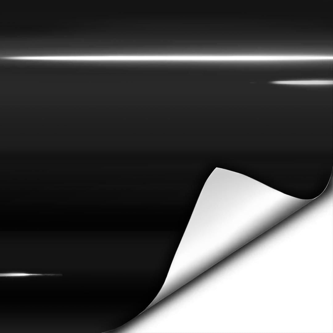 Gloss Black Vinyl Wrap Film with Air Release
