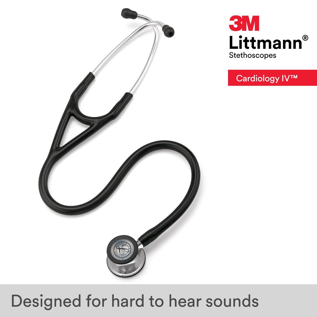 3M™ Littmann® Cardiology IV Stethoscope Burgundy with Mirror 6170 27in NEW