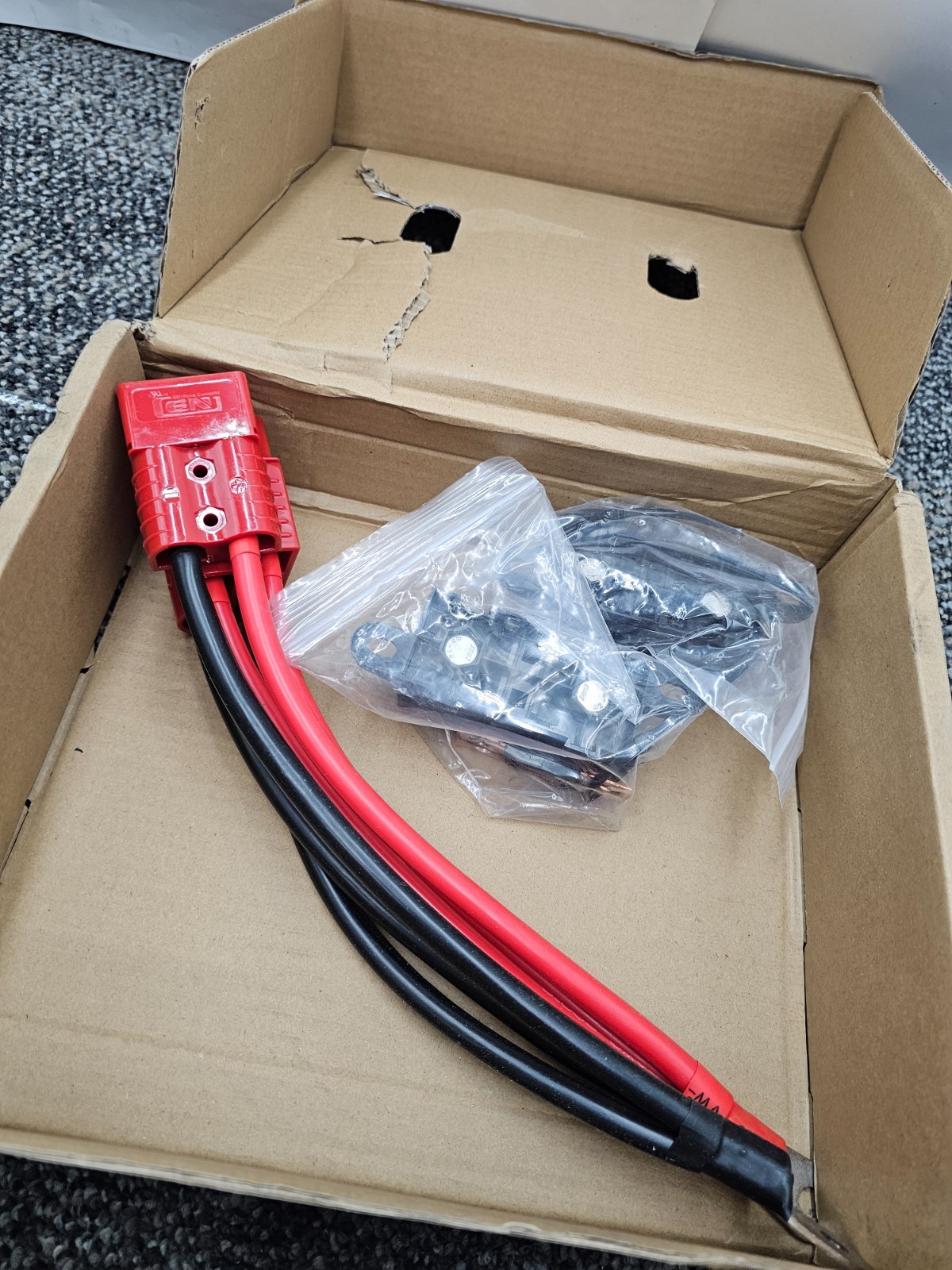 Anderson ACF3/1 Copper Battery Cable Black Red Gauge AWG Terminal