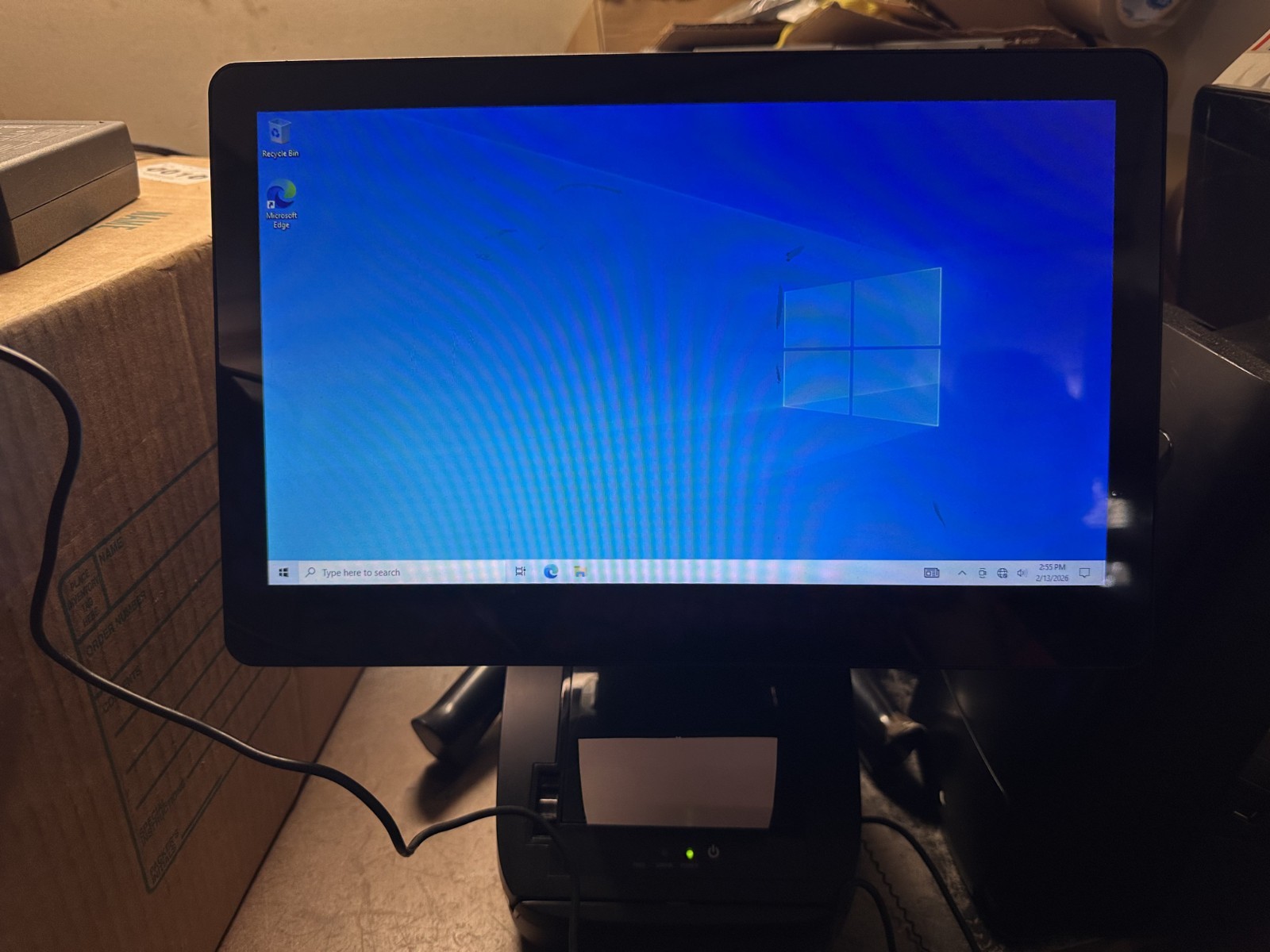 Hisense HK718E POS Computer Terminal Lot Of 2 Sold As Is For Parts