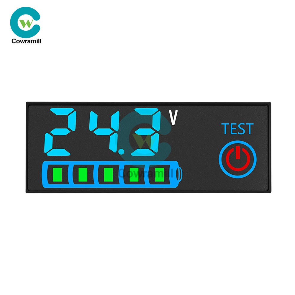 DC 7-55V LED Indicator Voltage Acid/Li-ion Universal Battery Charge Indicator