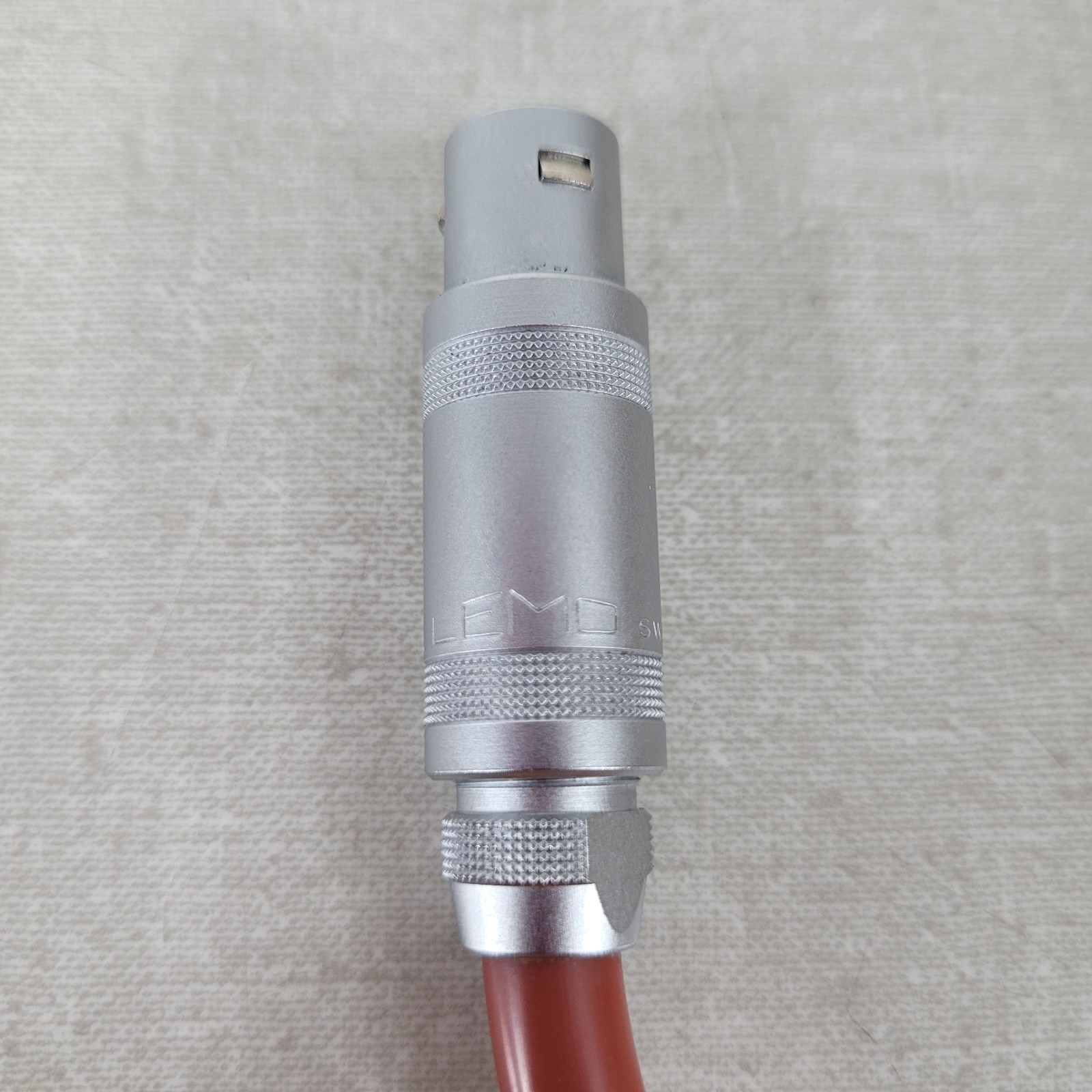 Lemo FFP.2S.250.CTAC52 5 Position Push Pull Coaxial Straight Plug