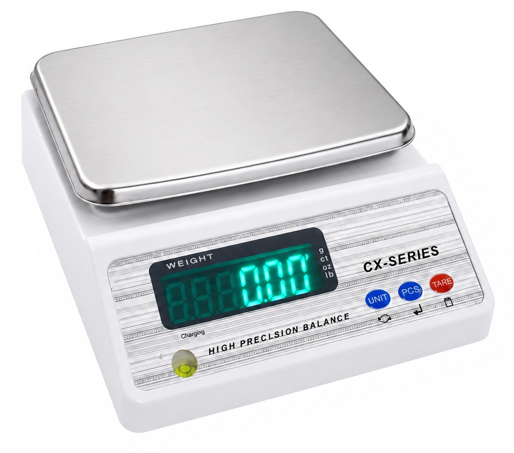 Laboratory Scales Digital Scales for Herbs Spices Cosmetics 3000g 0.01g Bielskie Wagi