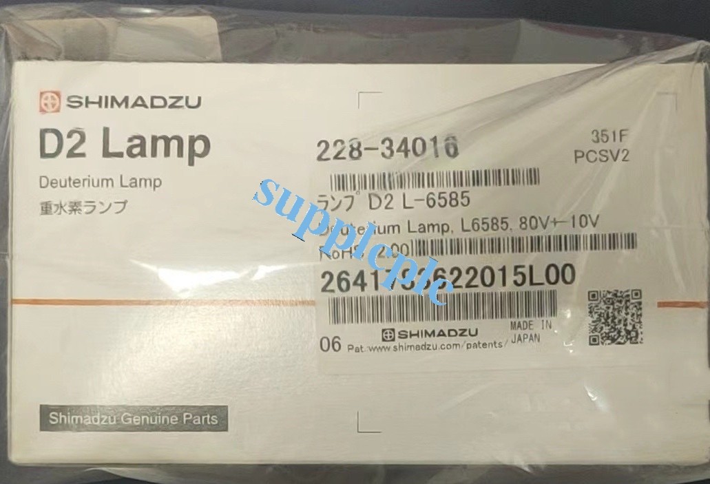 New Shimadzu 228-34016 D2 Deuterium Lamp Fast Shipping *rr