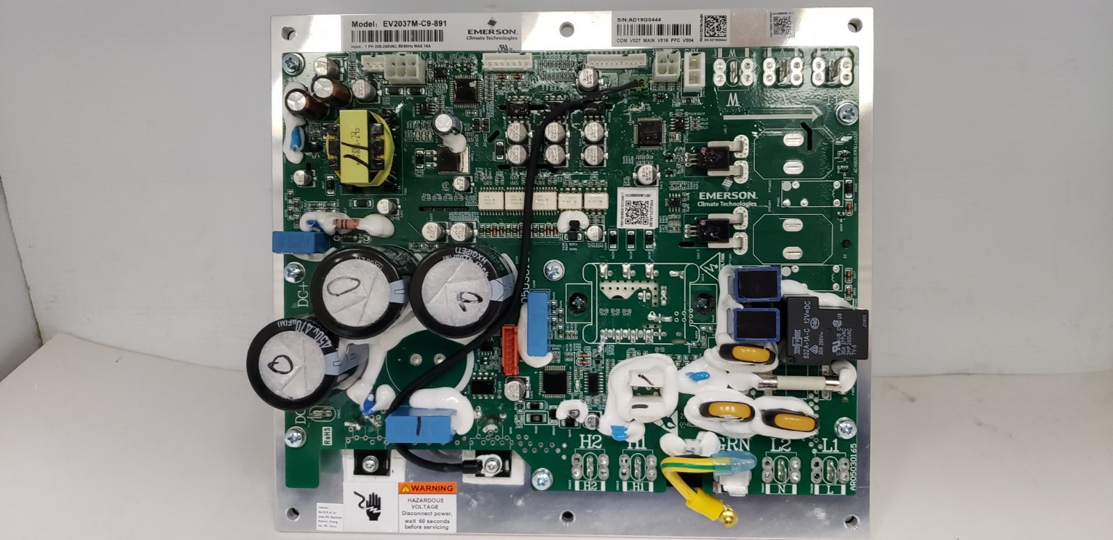 EMERSON COPELAND EV2037M-C9-891 VARIABLE FREQUENCY DRIVE CONTROL BOARD,NIB