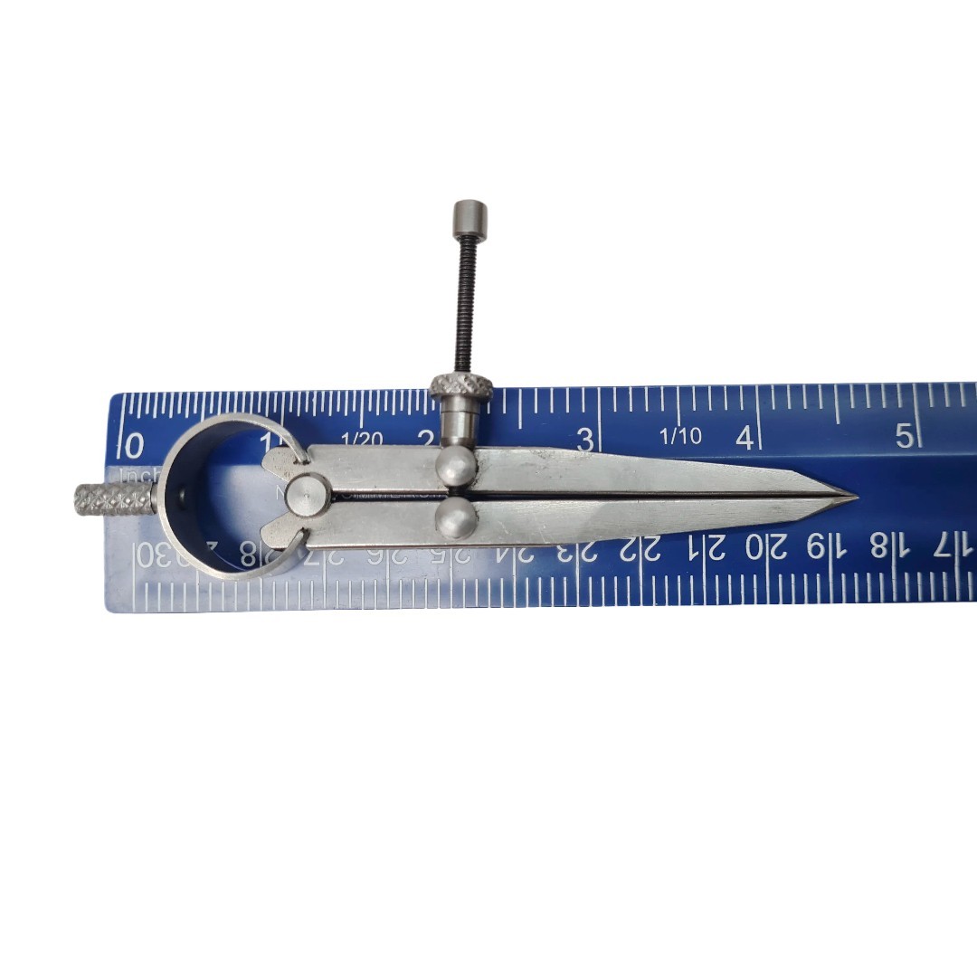 Divider 3″ Steel Measuring Compass Gauge Jewelers Spring Tools – Jewelry Hobby