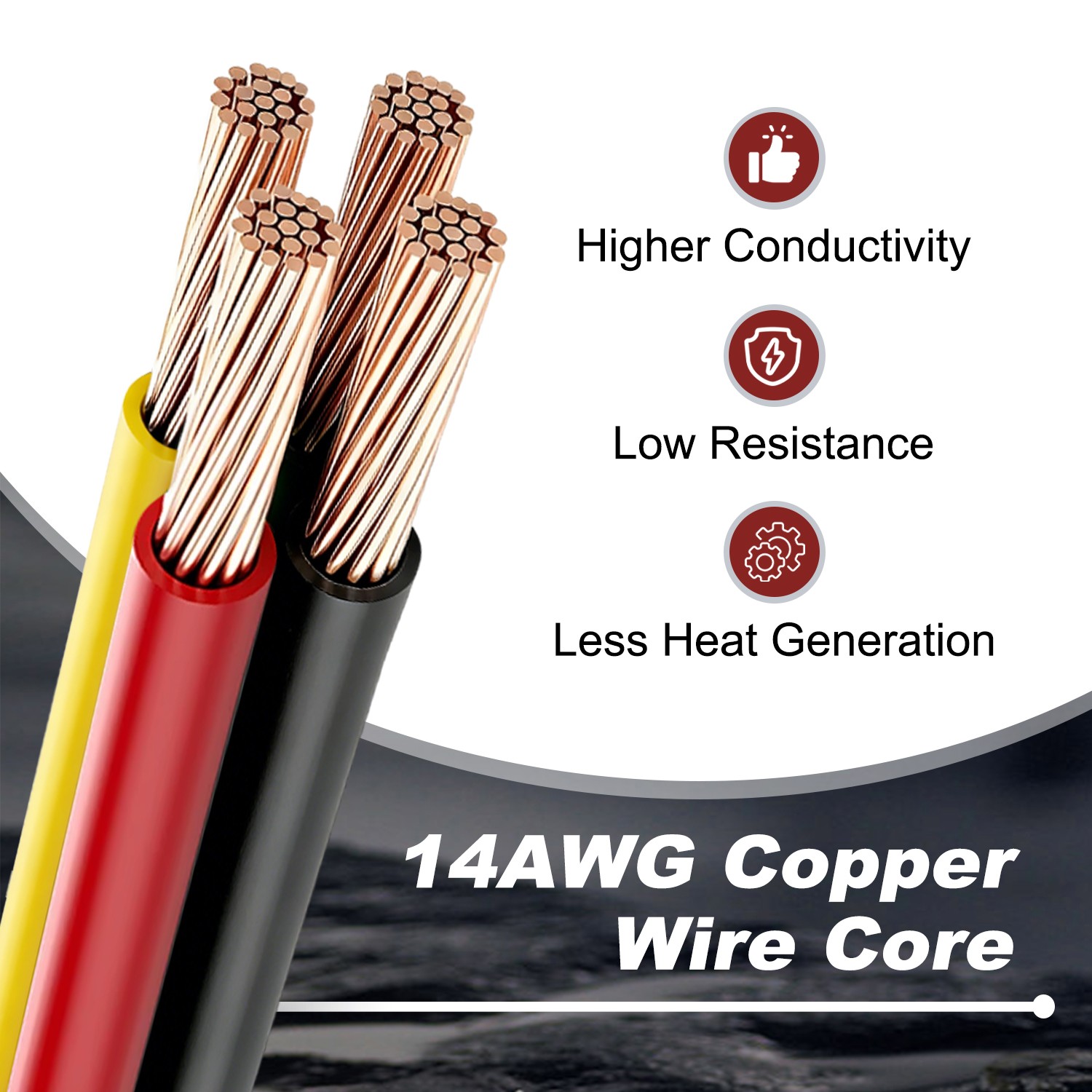 3 Pin Aux Power Cord for Ford New Holland Case-IH John Deere RE37651 AP459