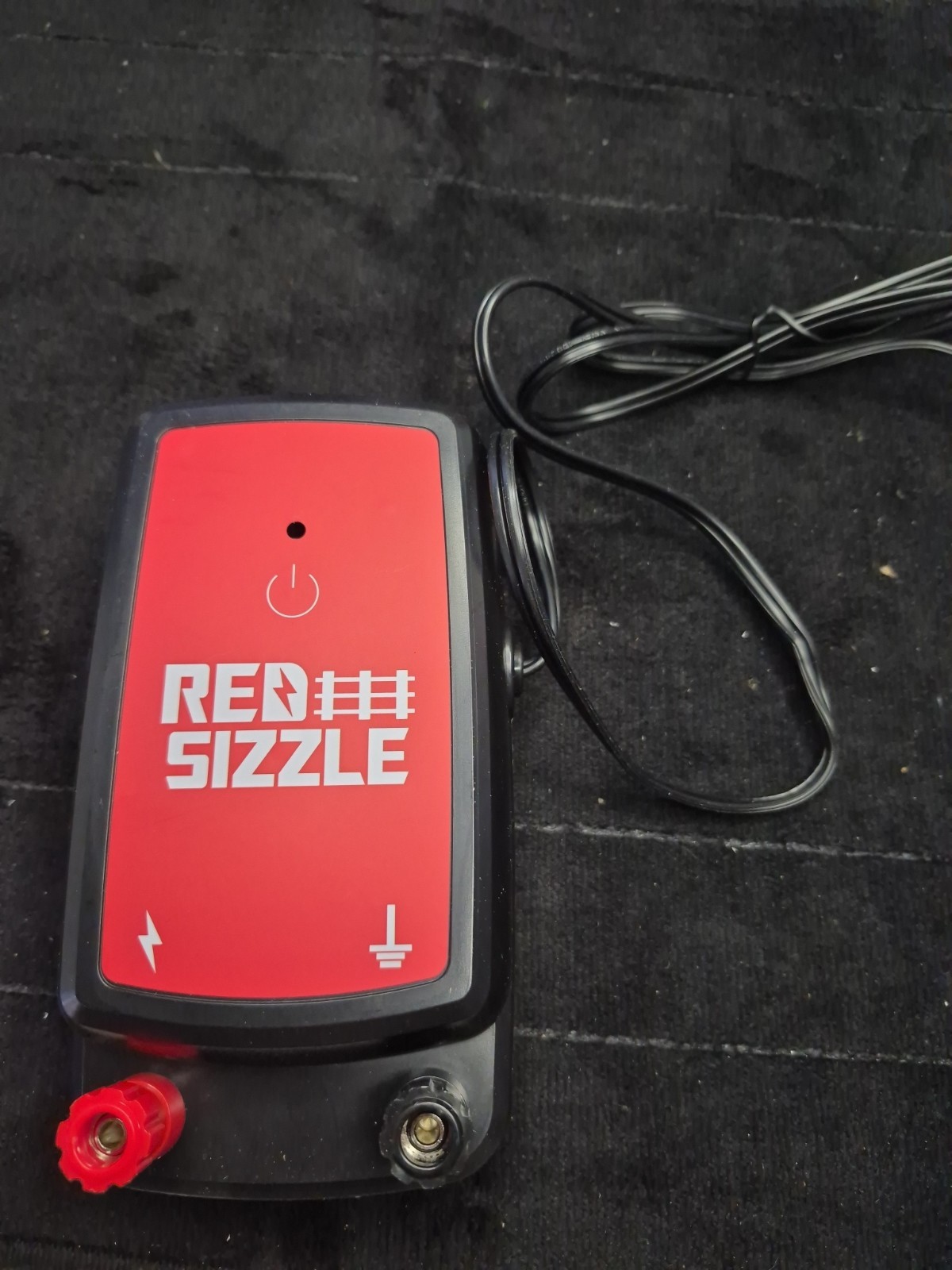 Red Sizzle Electric Fence Energizer 1.2 J 5m