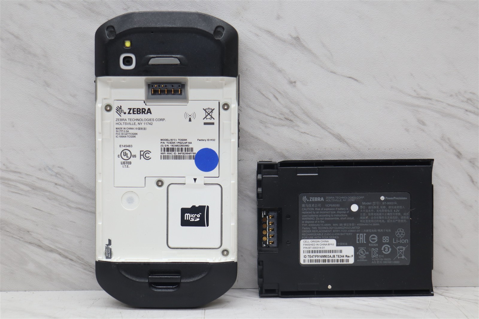 Zebra TC520K Handheld Touch Computer Barcode Scanner Reader Android 13
