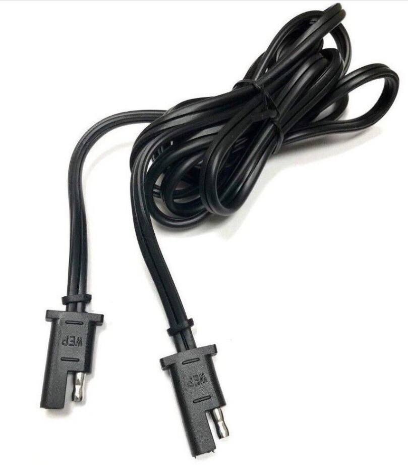 1.5, 3, 6, 12 & 25ft. Quick Disconnect Connect 2Pin Battery SAE Extension Tender
