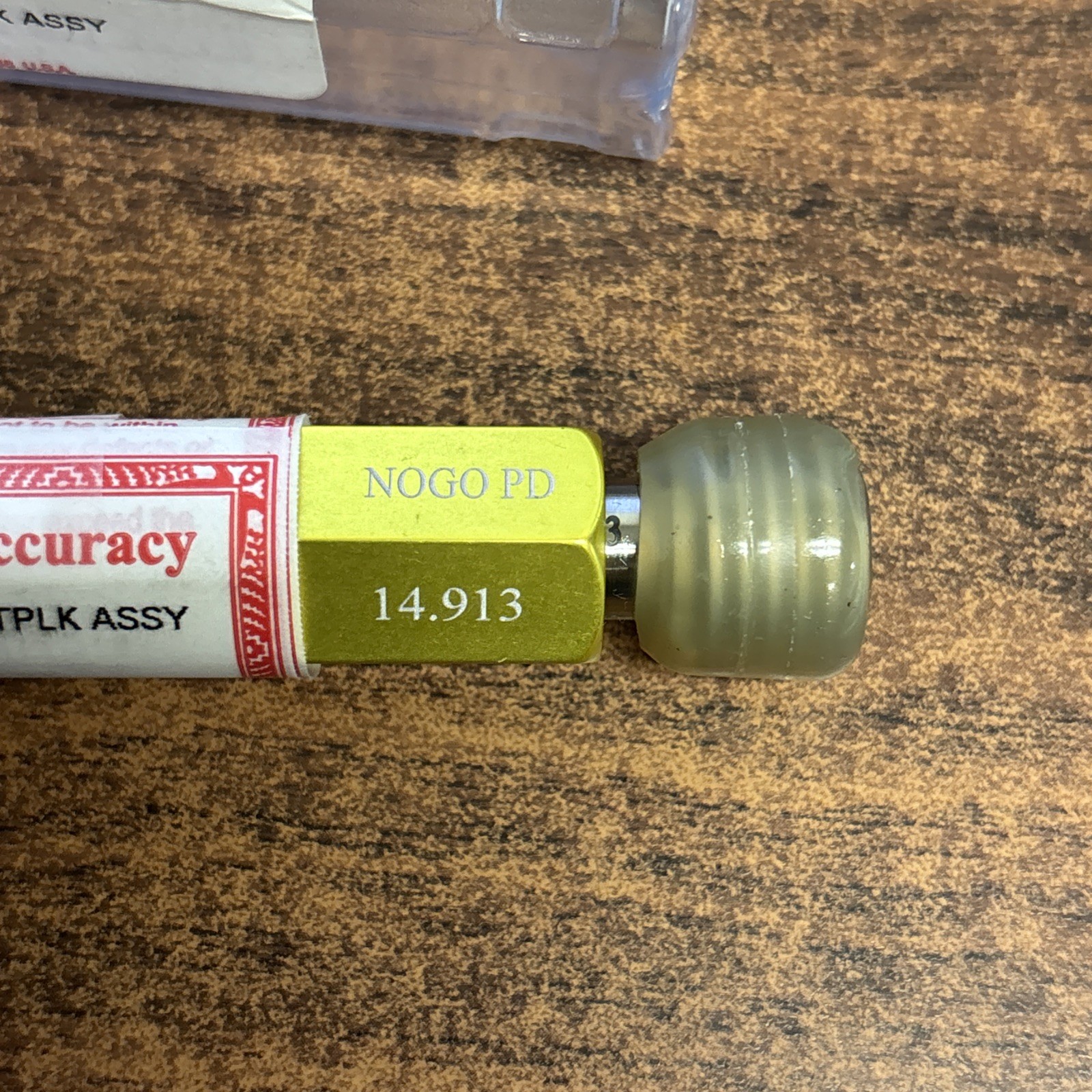Vermont Gage Lot Of 4 M20.0-2.5, M16.0-2.00, M10.0-1.0, M8.0-1.25 6H G/NG
