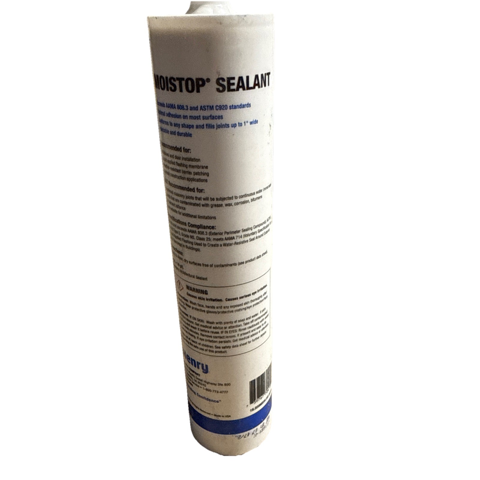 CRL Moistop Sealant- 10.1 Fl. Oz. Cartridge (6-pack)