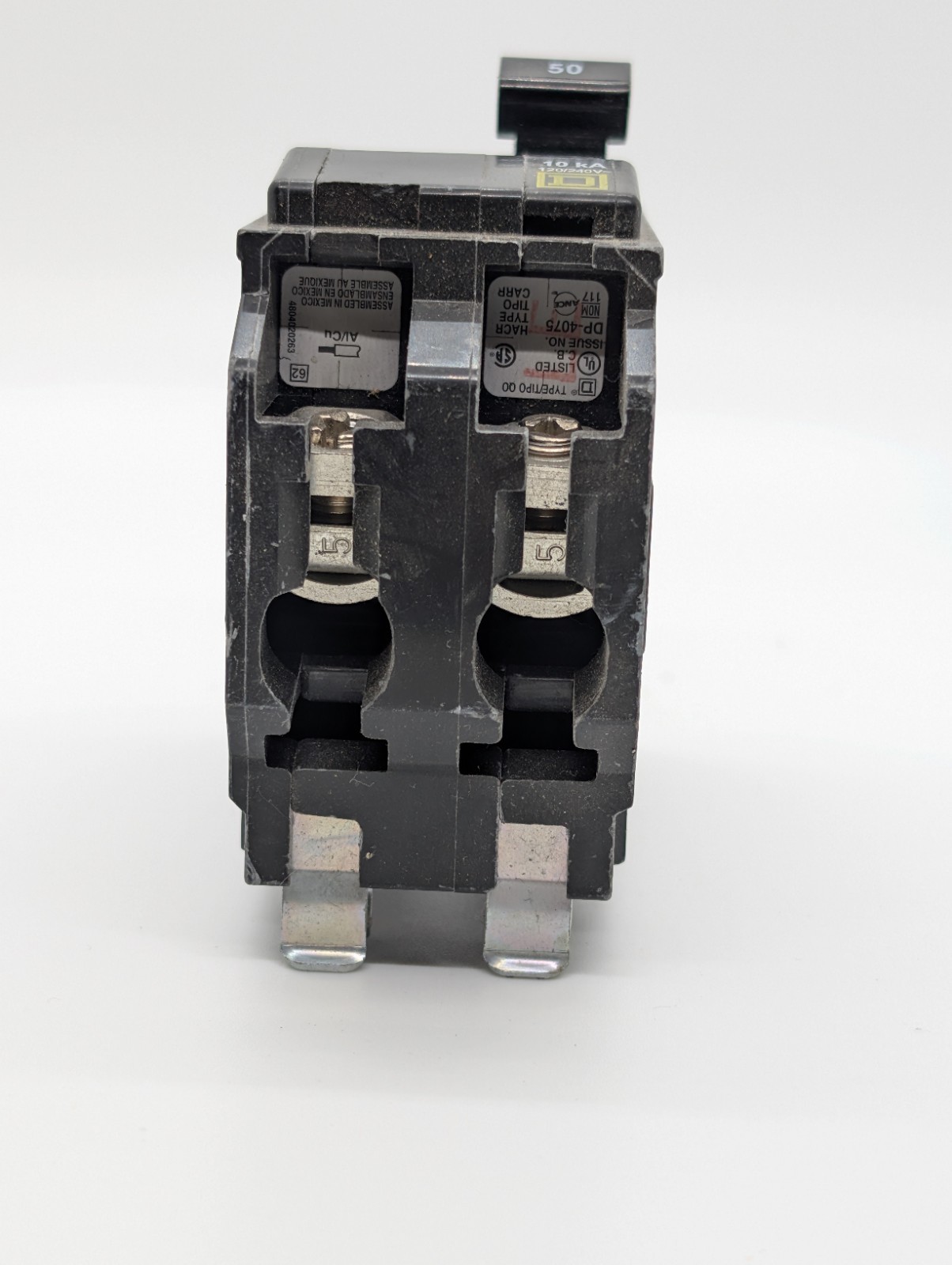 Square D QO Double Pole 40 Amp Breaker