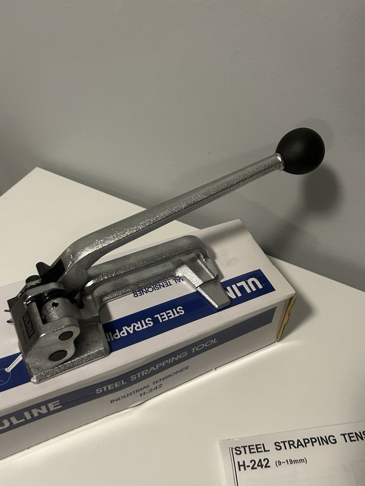 Uline Steel Strapping Tool Industrial Tensioner H-242 – NEW IN BOX