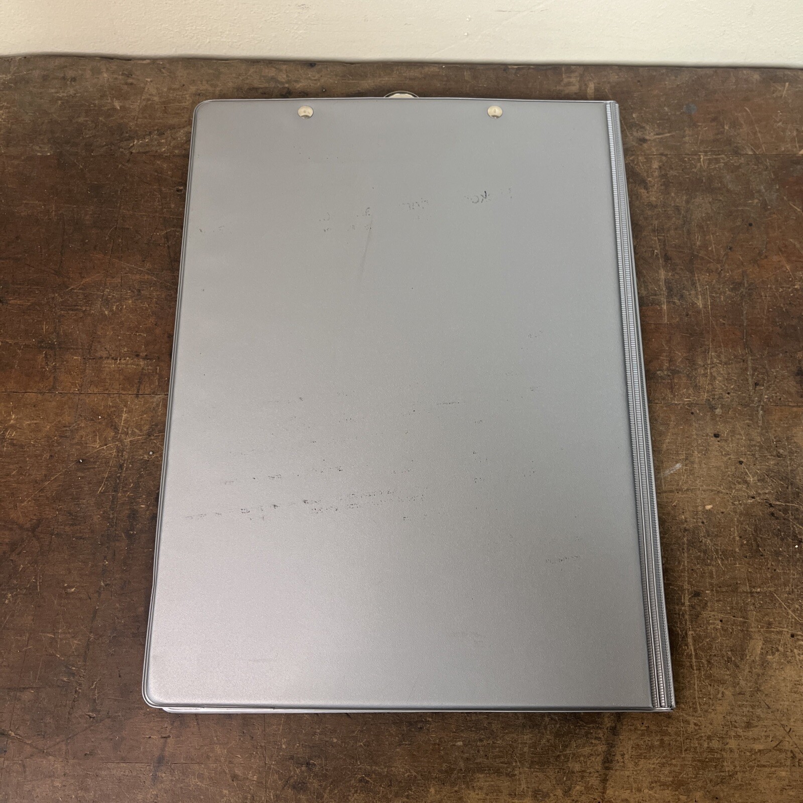 Wallace Hardware Co. Folder Clipboard Portfolio Gray Vintage Morristown, TN