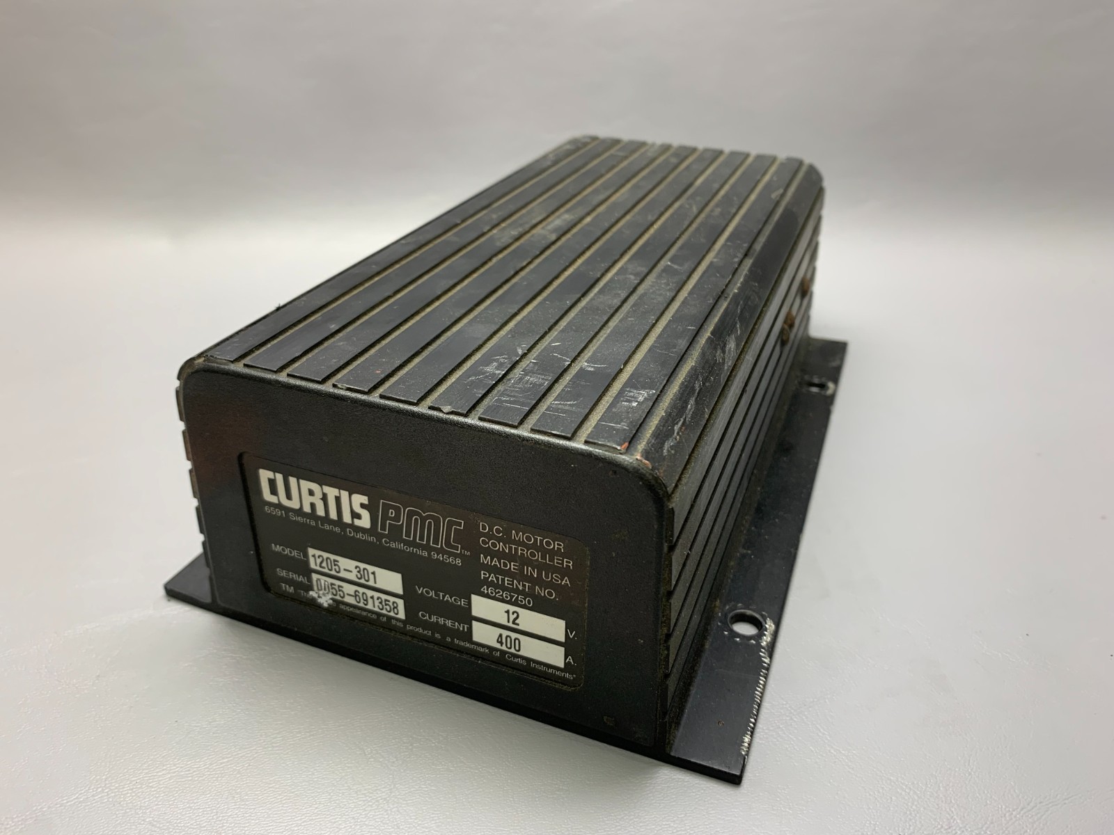 Curtis PMC 12V 400A (5K-0) PMC 1205-301 Motor Controller
