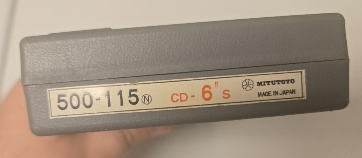 Mitutoyo Digimatic Caliper 500-115 6”