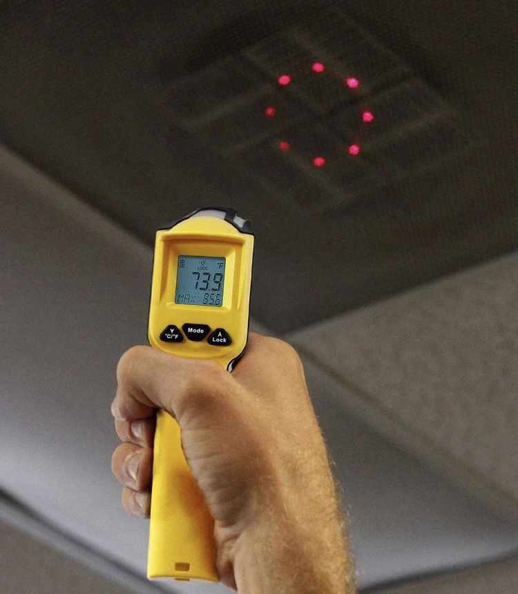New UEi Infrared Thermometer Test Instruments Equipment INF165C 1 IR -76 to1022F