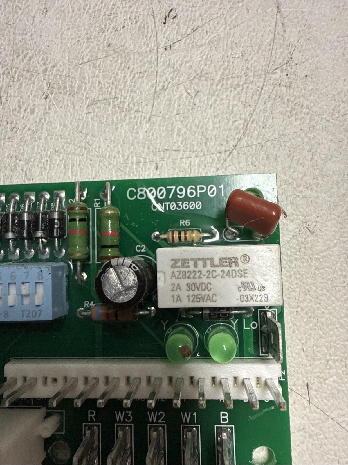 Trane American Standard C800796P01 ECM Blower Control Board