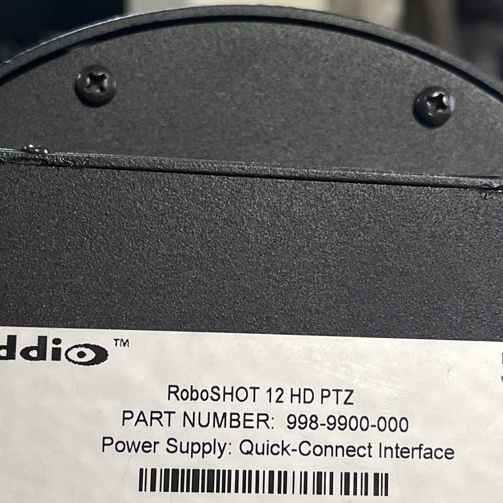 VADDIO ROBOSHOT 12 HD PTZ VIDEO CONFERENCE CAMERA