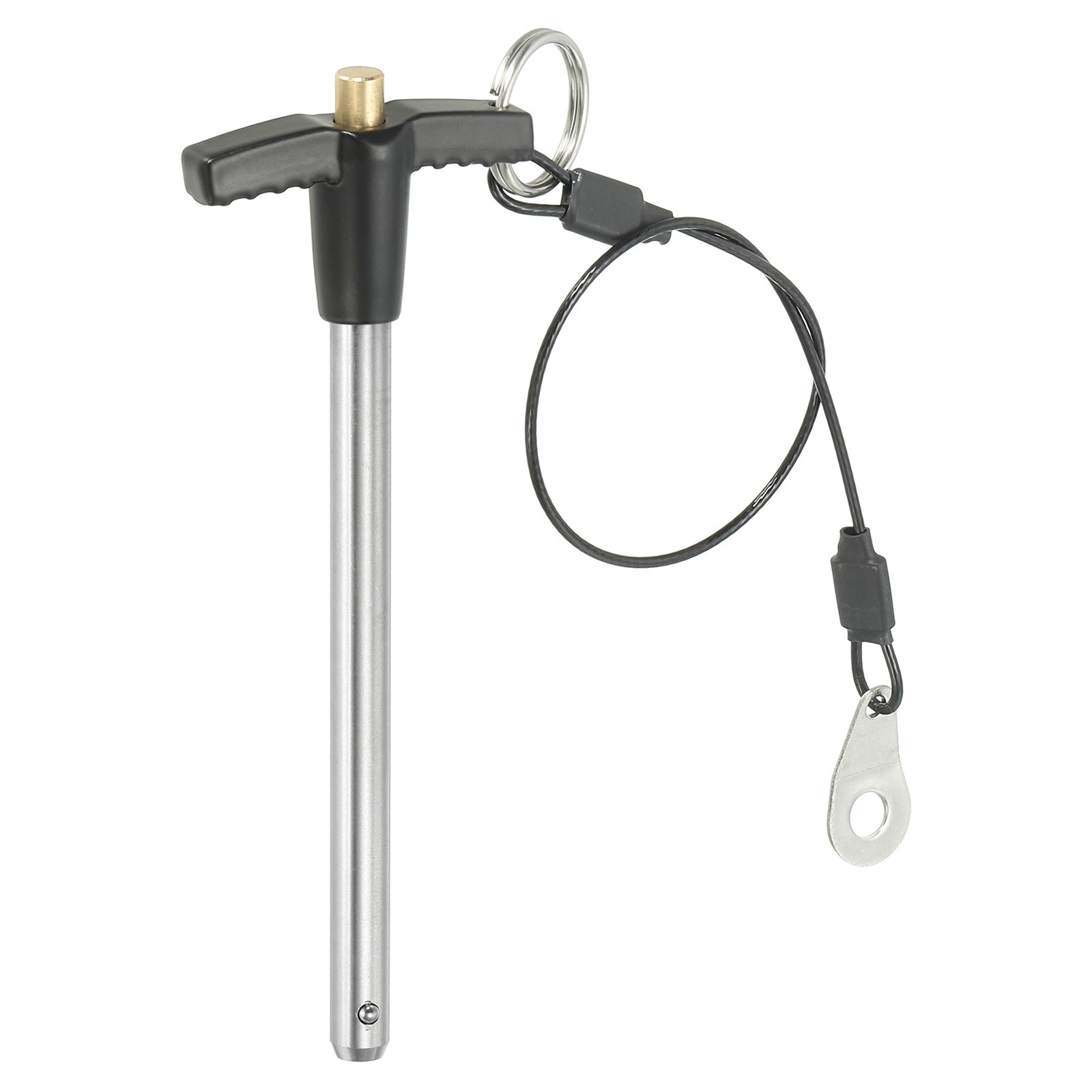 T Handle Lock Pins 5/16 x 3.54″ 8x90mm Push Button Quick Release Pin with Wire