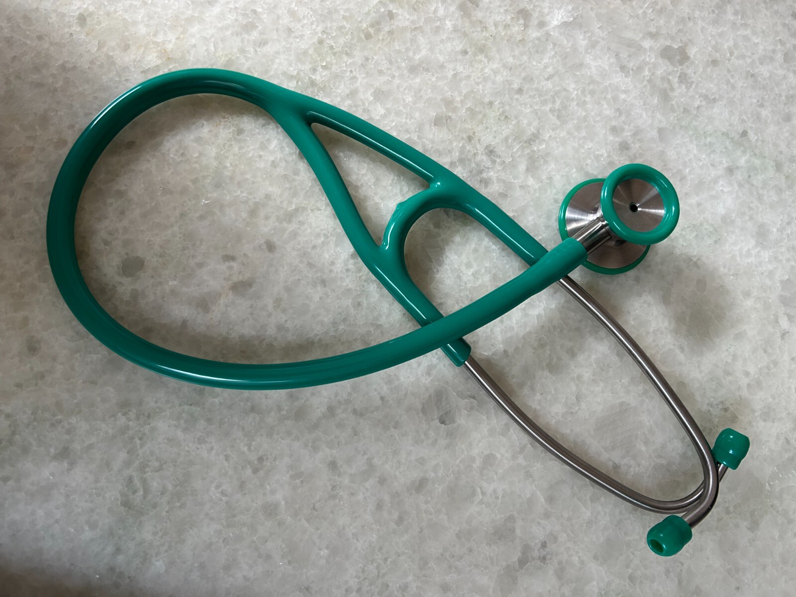 GREEN CARDIOLOGY STETHOSCOPE DIAPHRAGM PROFESSIONAL DOUBLE HEAD 