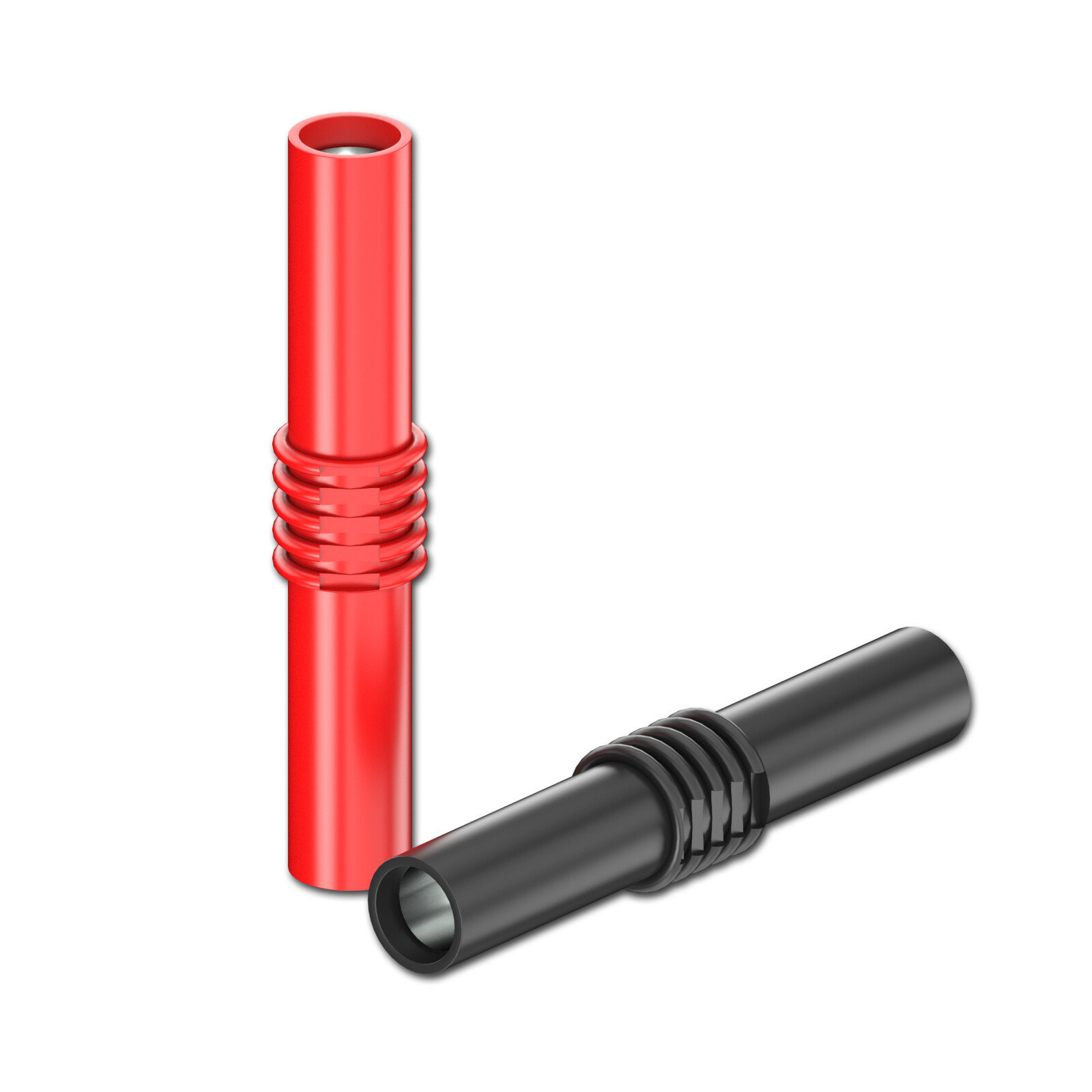 Peakelect Insulated 4mm Banana Female to Female Jack Socket Connector Adapter