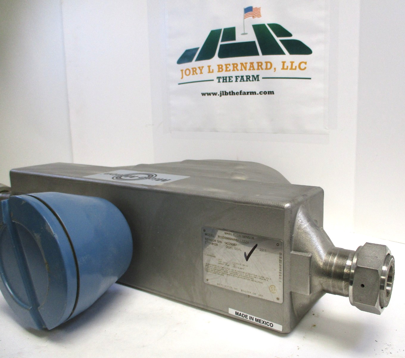 MICRO MOTION, R100S999NWBAEZZZX, 1″ 1450-PSI, w/ 700 PROCESSOR , CLEAN – USED