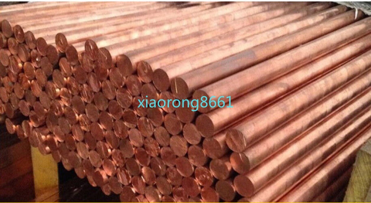 1PC Pure Copper Rod 99.9% Round Bar Stick Dia 3mm -10mm Length 100/ 150/ 250mm