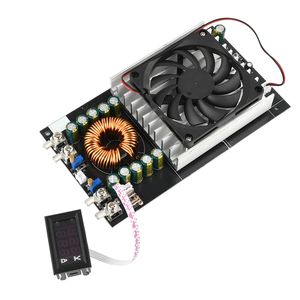 DC-DC Buck Module 1500W Adjustable Power Supply Module 15-90V to 2.5-72V 1.5-50A