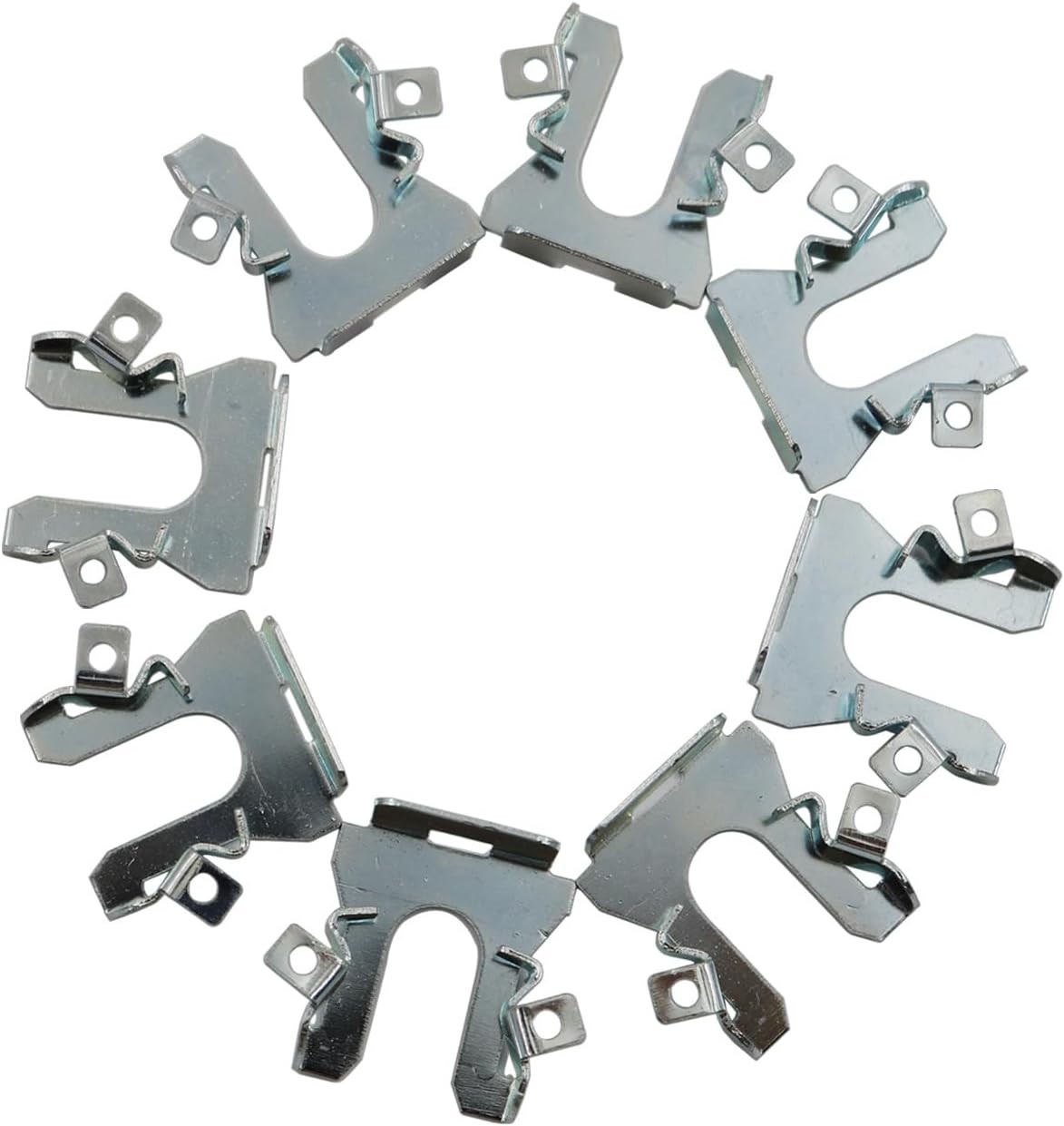 8PCS Headlight Component Pivot Retaining Clips fit for F250 F350 F450 Color: 8
