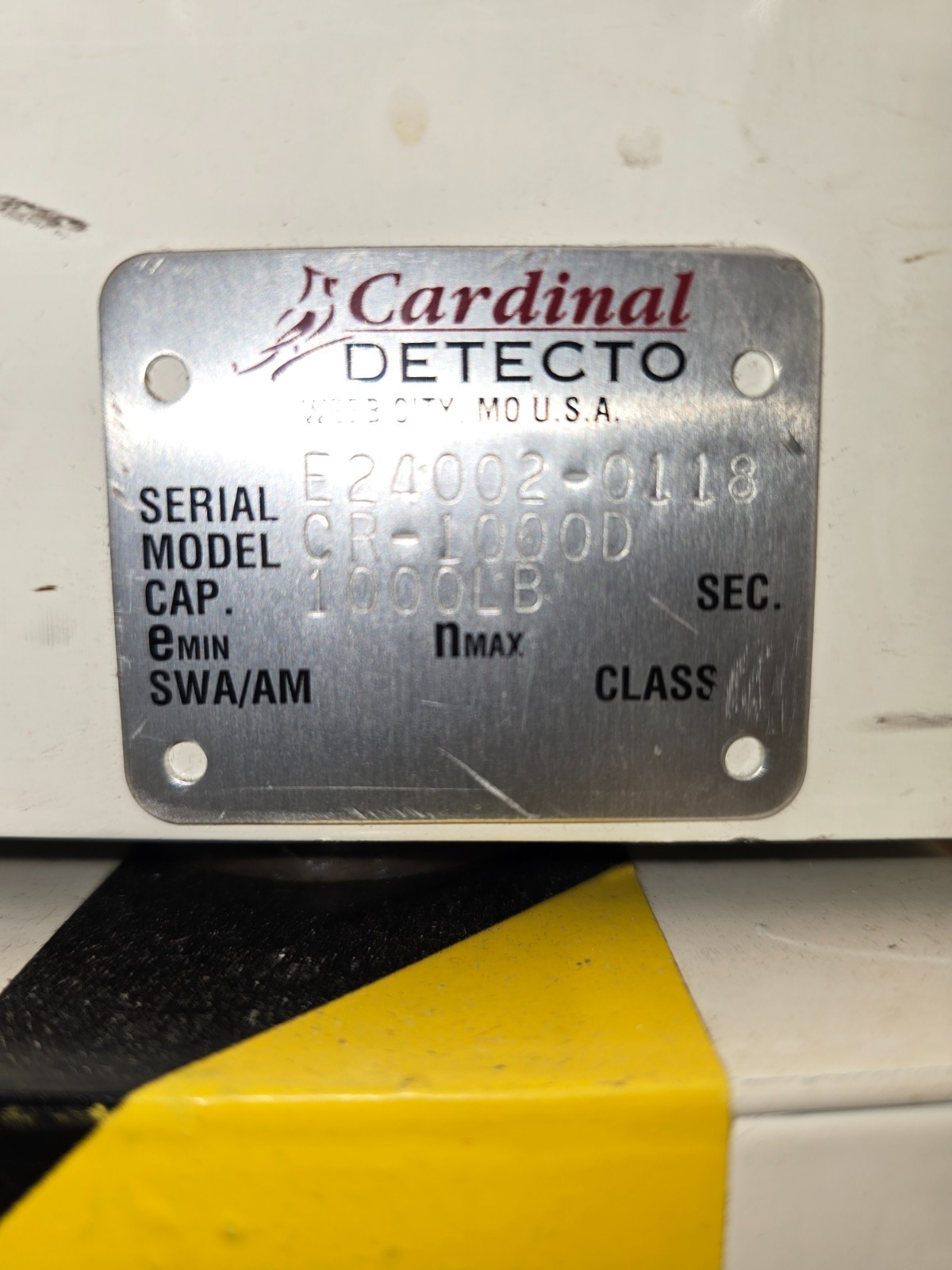 6x Detecto CR1000D Wheelchair Scale 1000lb Medical Platform Scale + Parts Unit