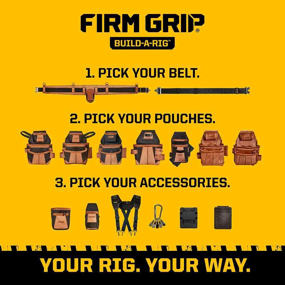 FIRM GRIP Build-A-Rig Padded Suspenders
