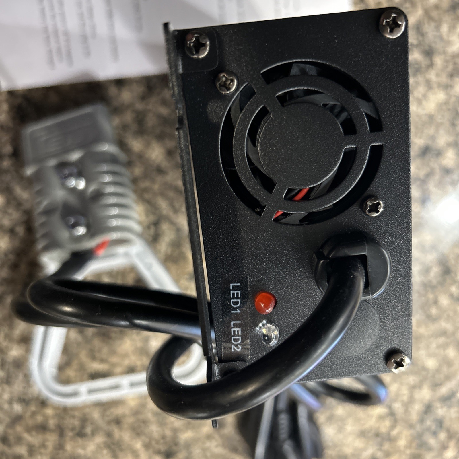 Floor Scrubber Pallet Jack Battery Charger w/ 175A Rating SB175 Connector 24Volt