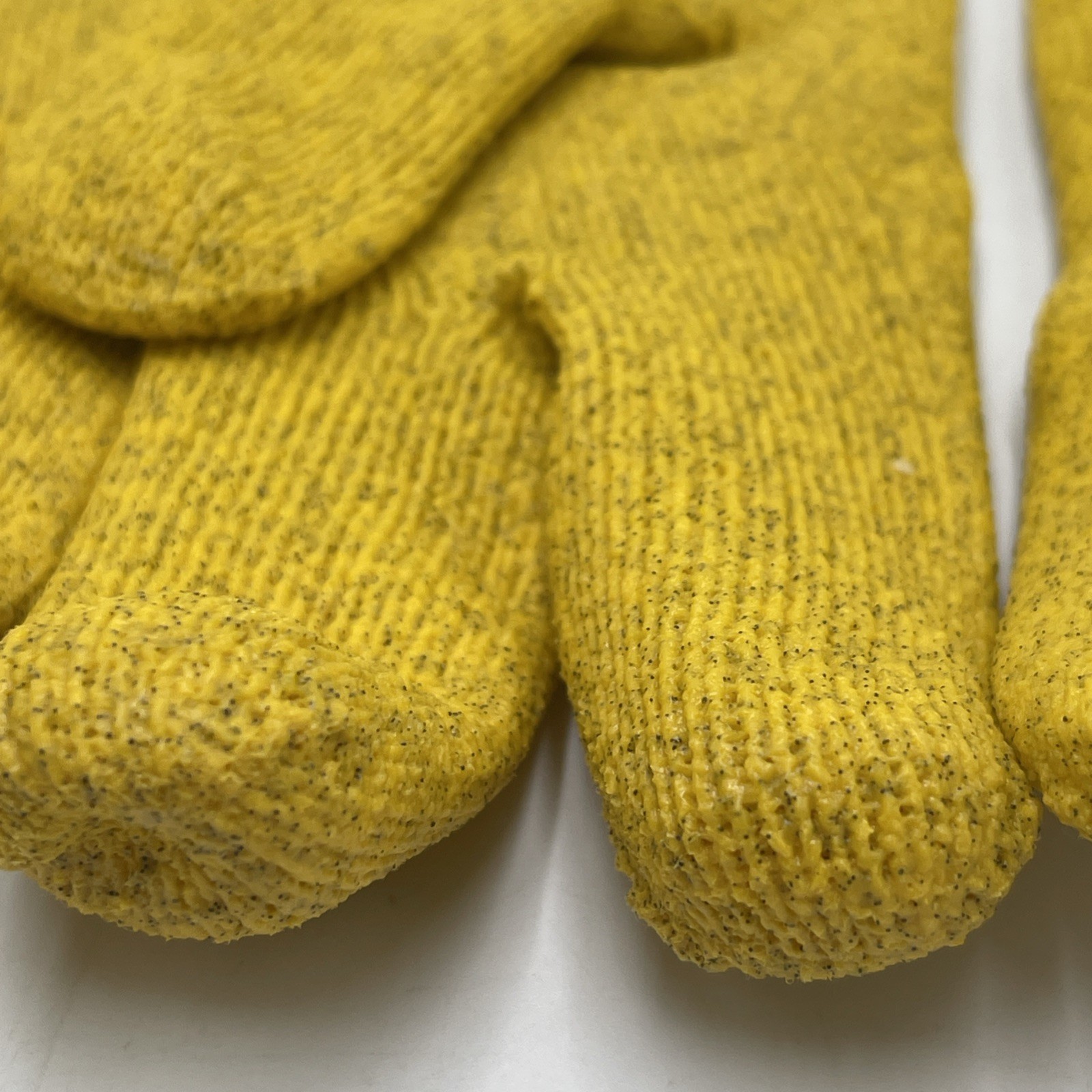 12 QTY Showa 960Xl-11 XL Coated Gloves PVC Textured Abrasion Level 3 Yellow