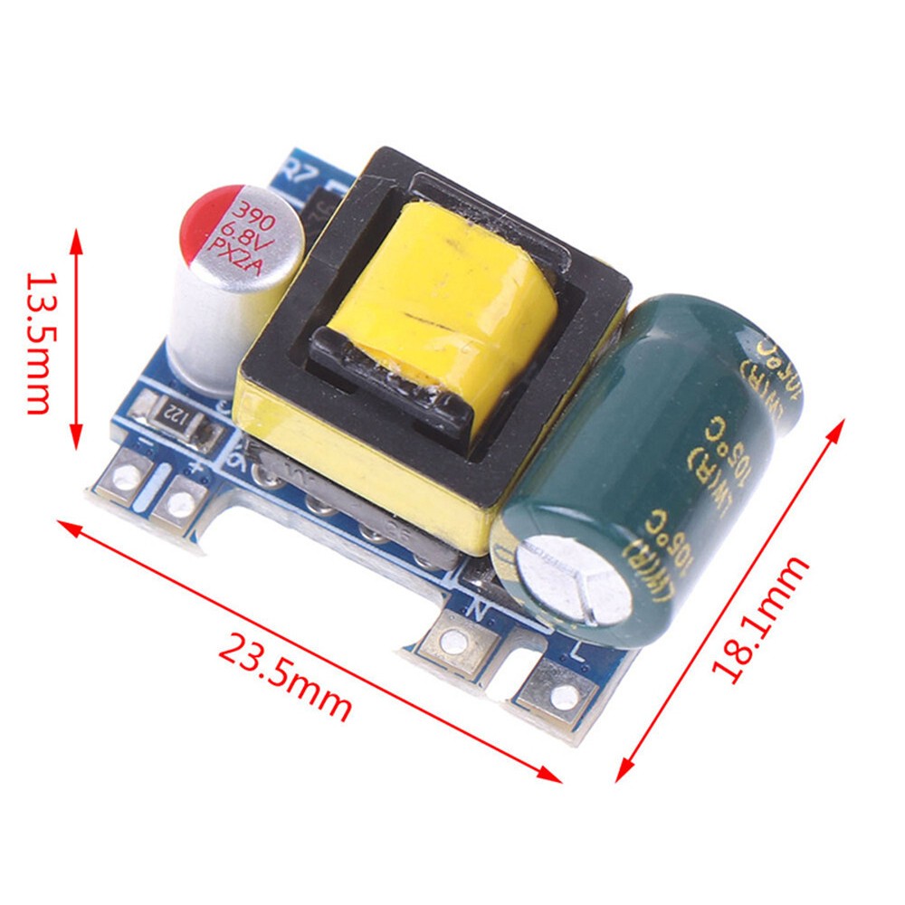 10x Mini AC-DC 110V 120V 220V 230V To 5V Converter Board Module Power Supply US