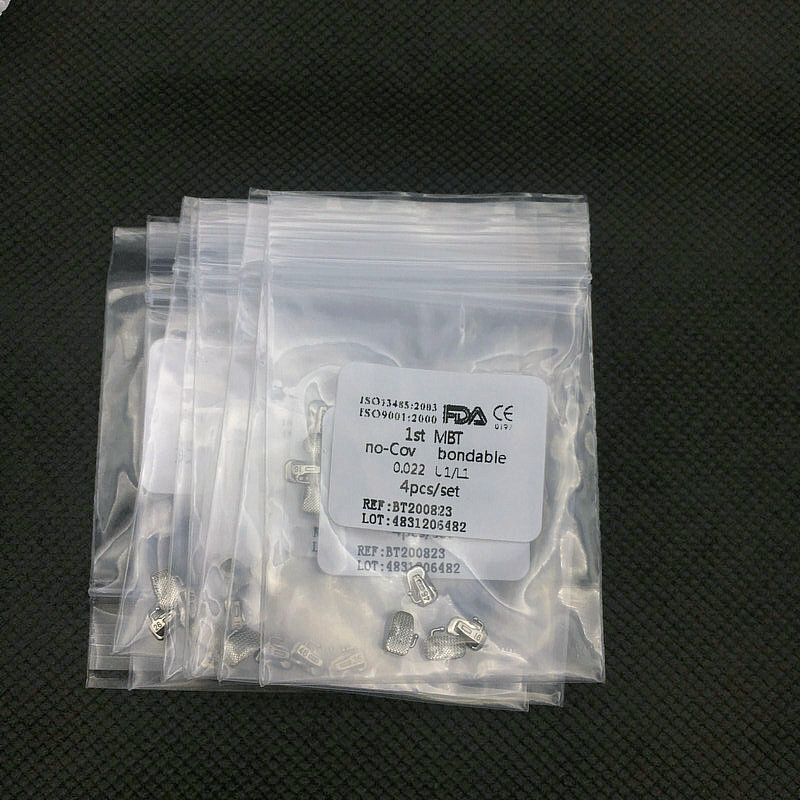 Dental Orthodontic Buccal Tube MBT/Roth/Edgewise 1st/2nd .022 Molar Bondable
