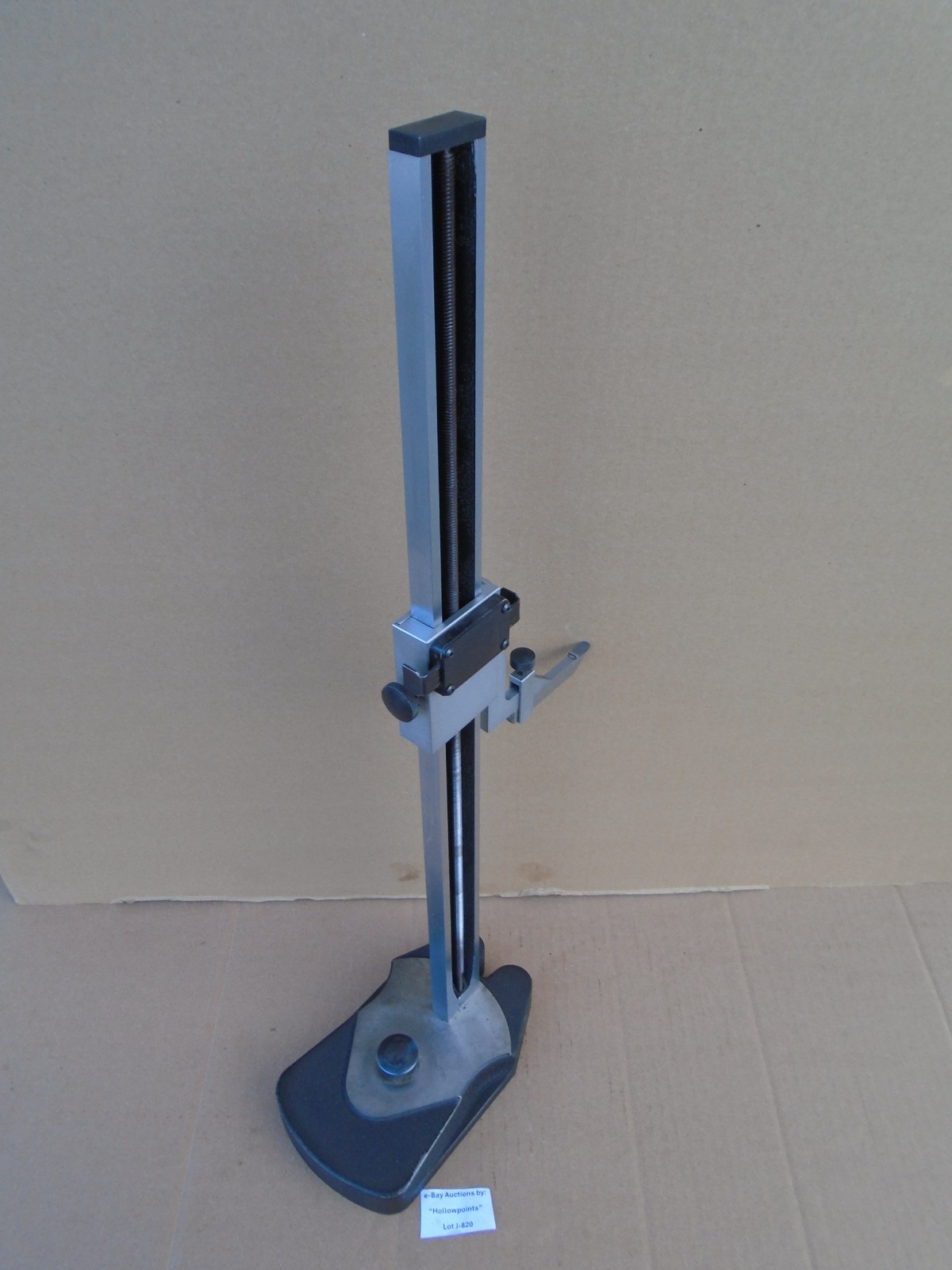 Starrett No. 254M METRIC Master Vernier Height Gage Gauge 0 – 500MM .02mm J820