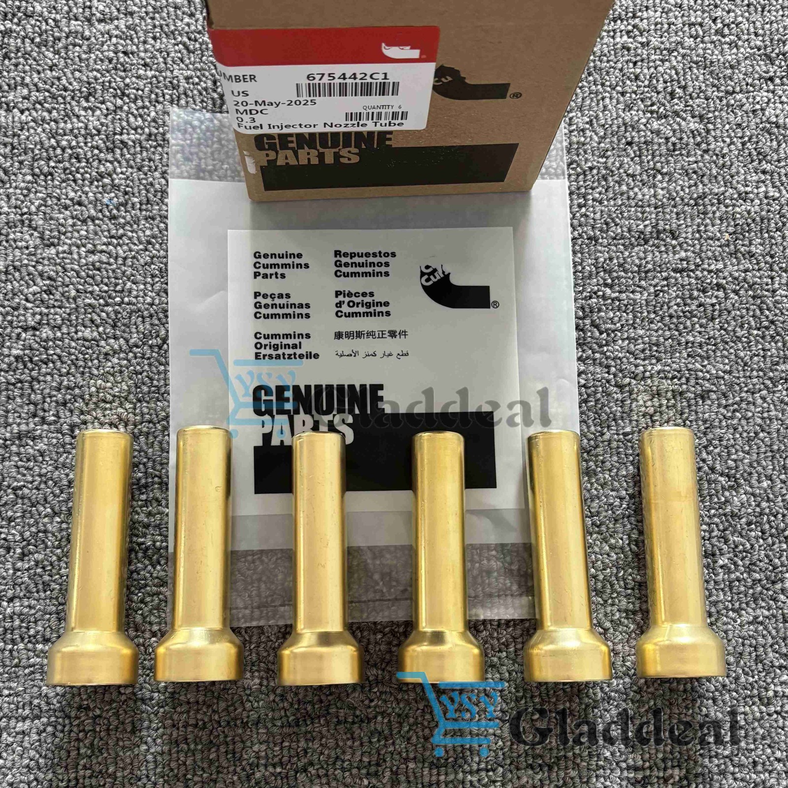 6X International DT360 D436 DT466 Injector Sleeve For Cummins 675442C1