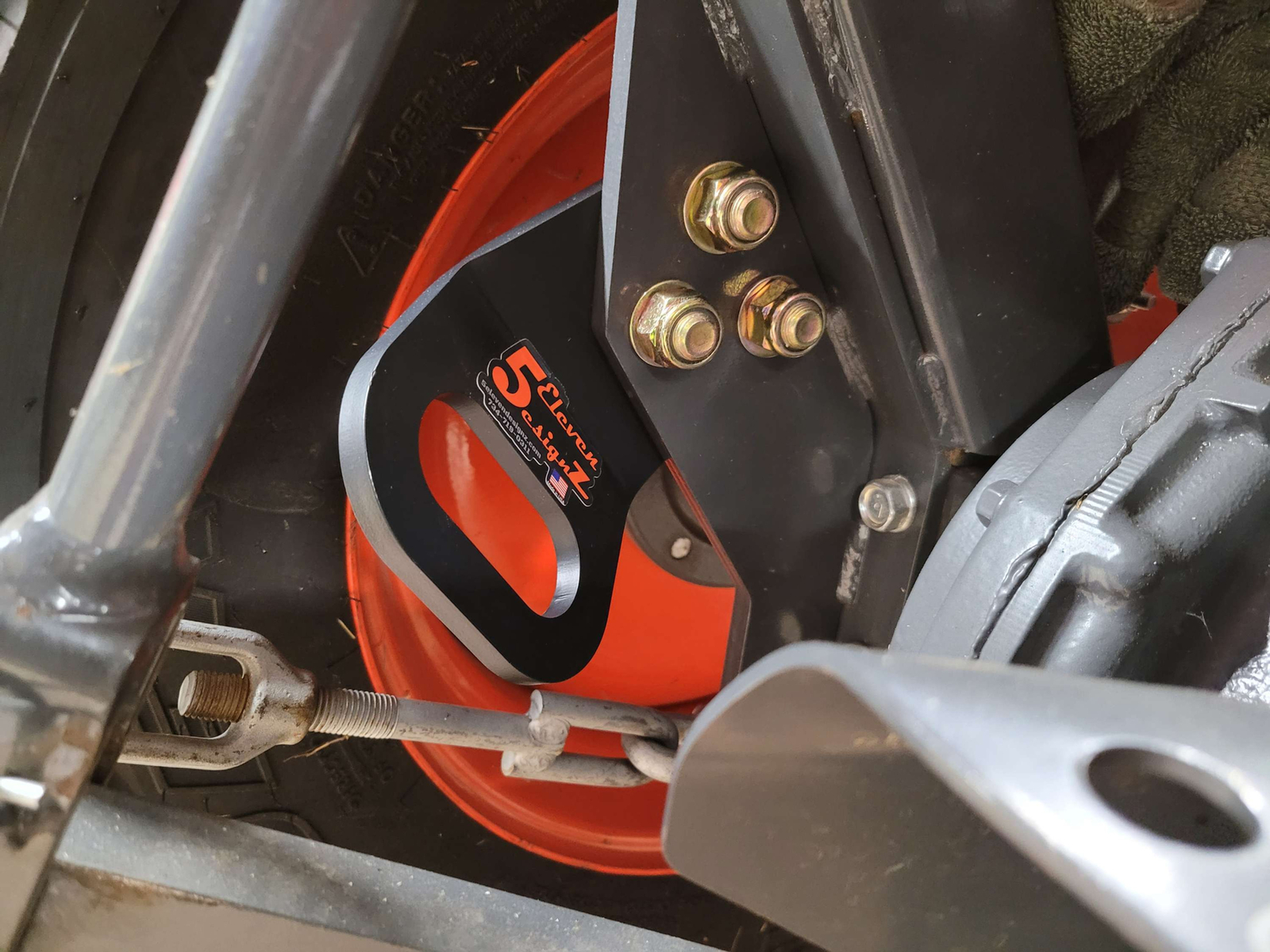 Kubota Rear Tie Down Loops TDKU002