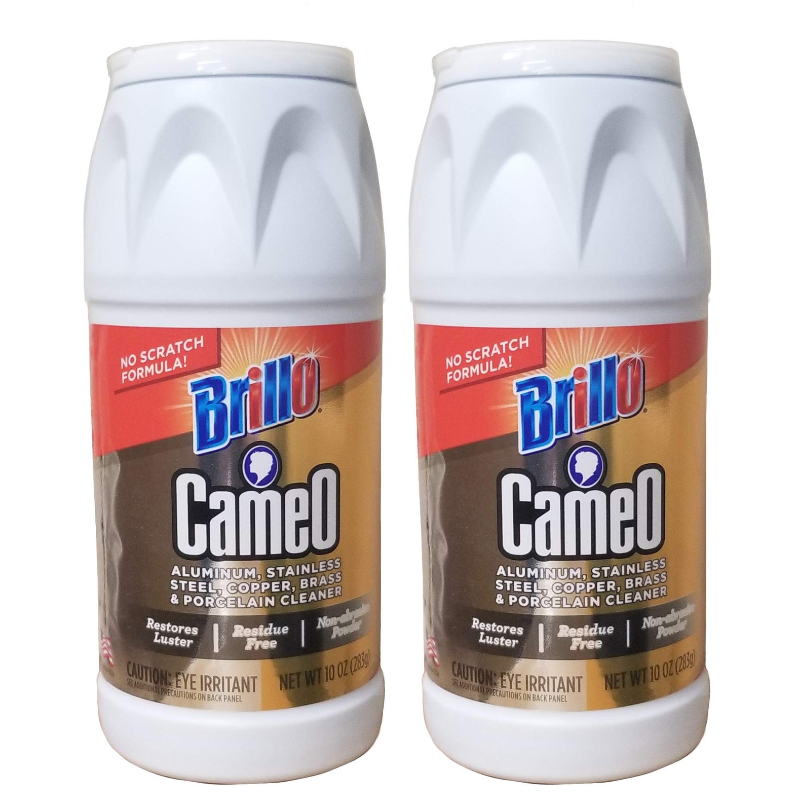 Cameo Aluminum & Stainless Steel Cleaner – 10 oz – 2 pk 10 Ounce (Pack of 2)