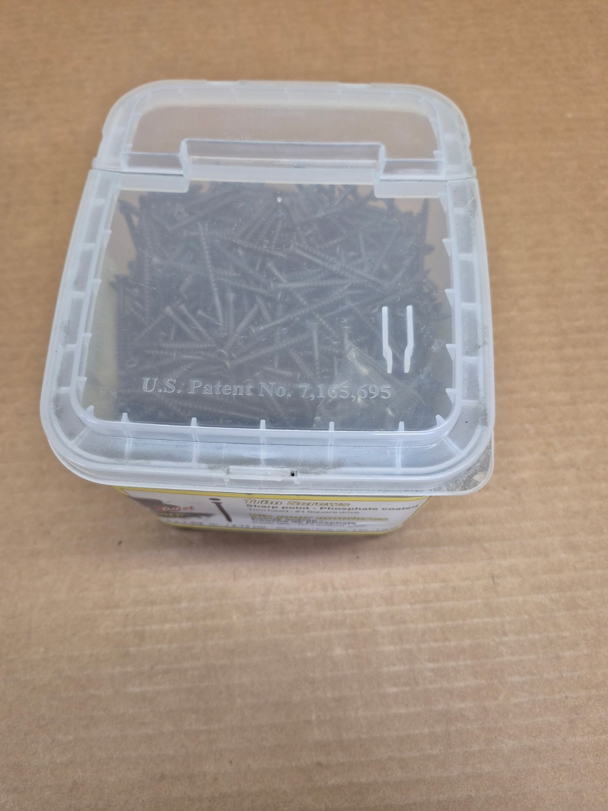 #6 x 1- 5/8″ Trim Screws Phosphate Coat 5LB 1,000 plus screws FREE SHIPPING