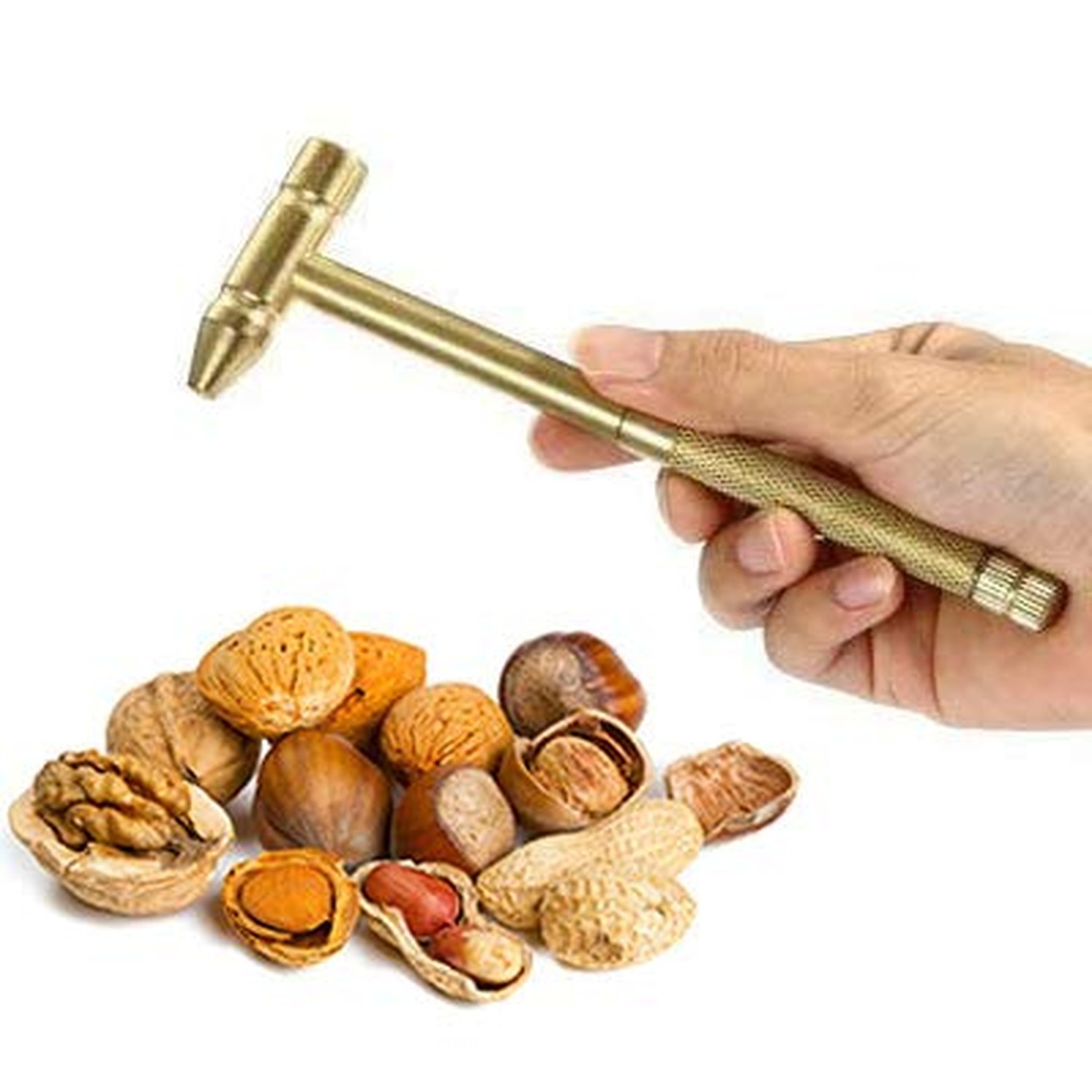 6 in 1 Micro Mini Multifunction Copper Craft Hammer & Screwdriver Hand Tools …