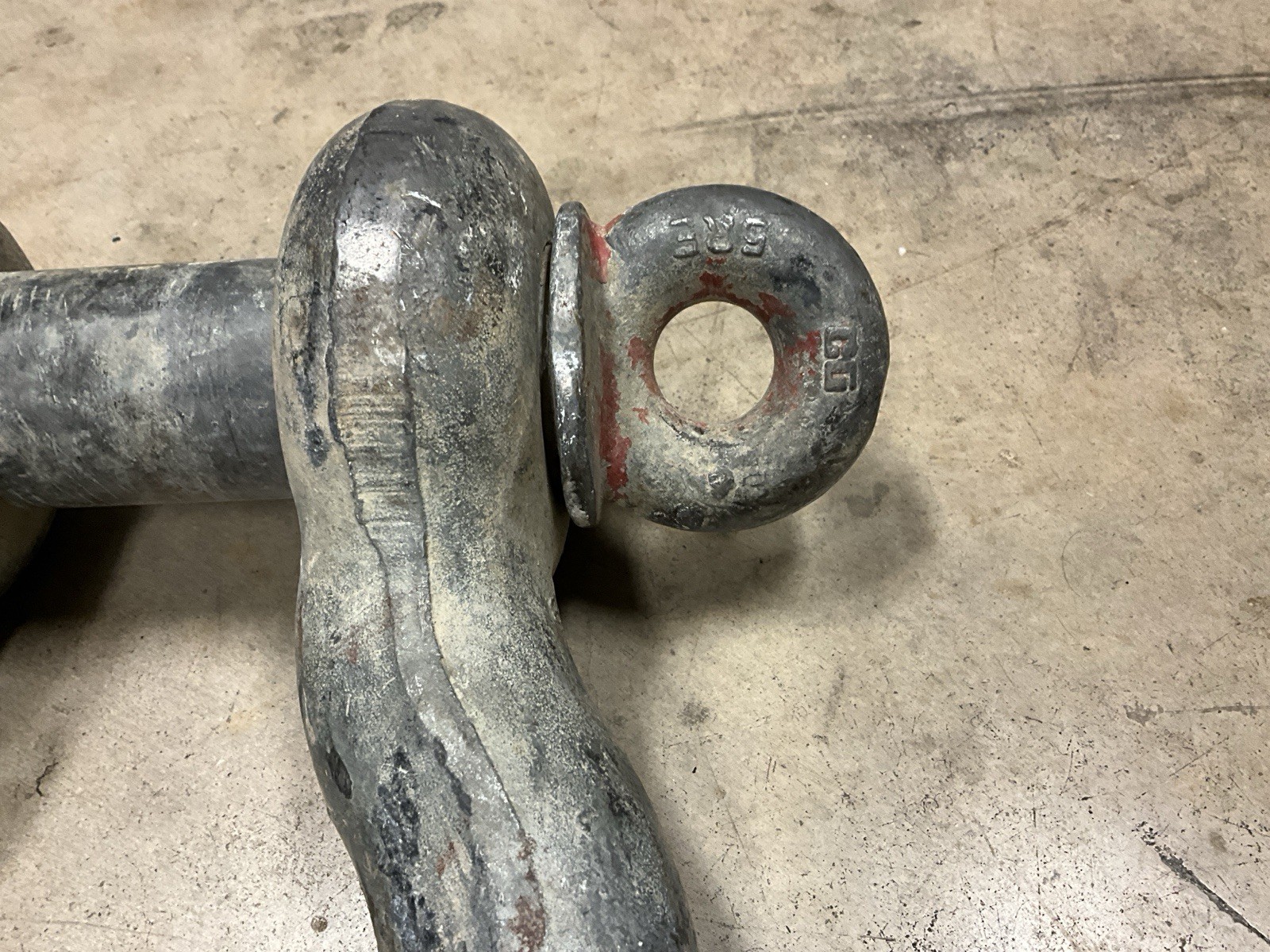 2″ Crosby Galvanized Anchor Shackle – Bolt Type – WLL 35 TON – Made In USA
