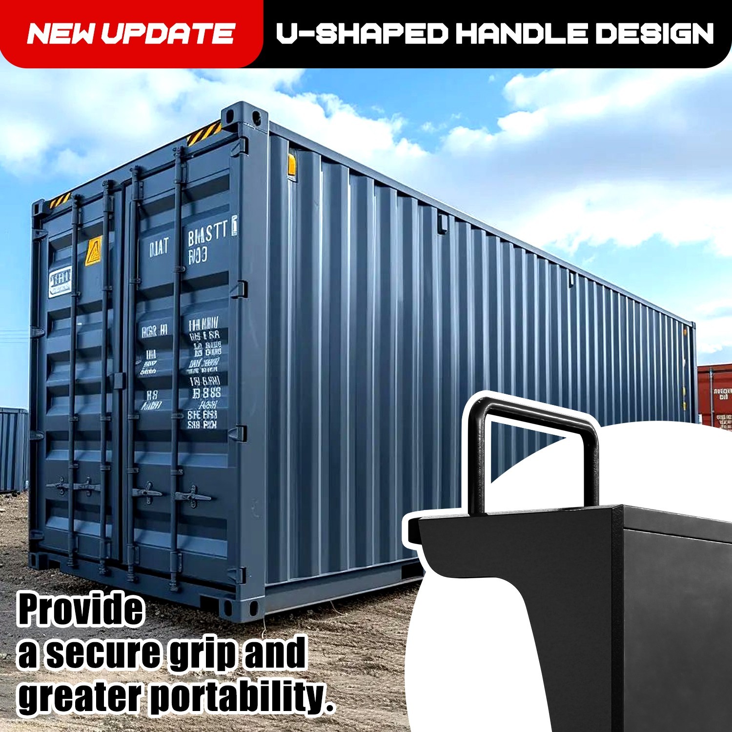 2pcs 50000 lbs Shipping Container Jack Lug , Shipping Container Accessories