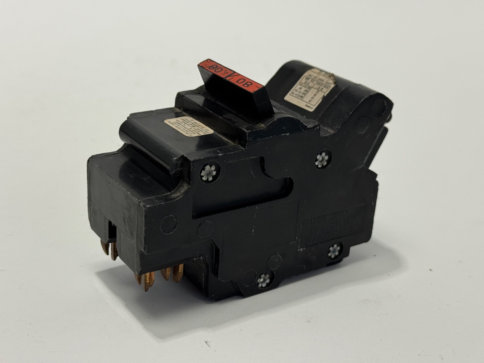 Federal Pacific Electric NA280 2 Pole 80 Amp 10kA@240V Stab-Lok Circuit Breaker