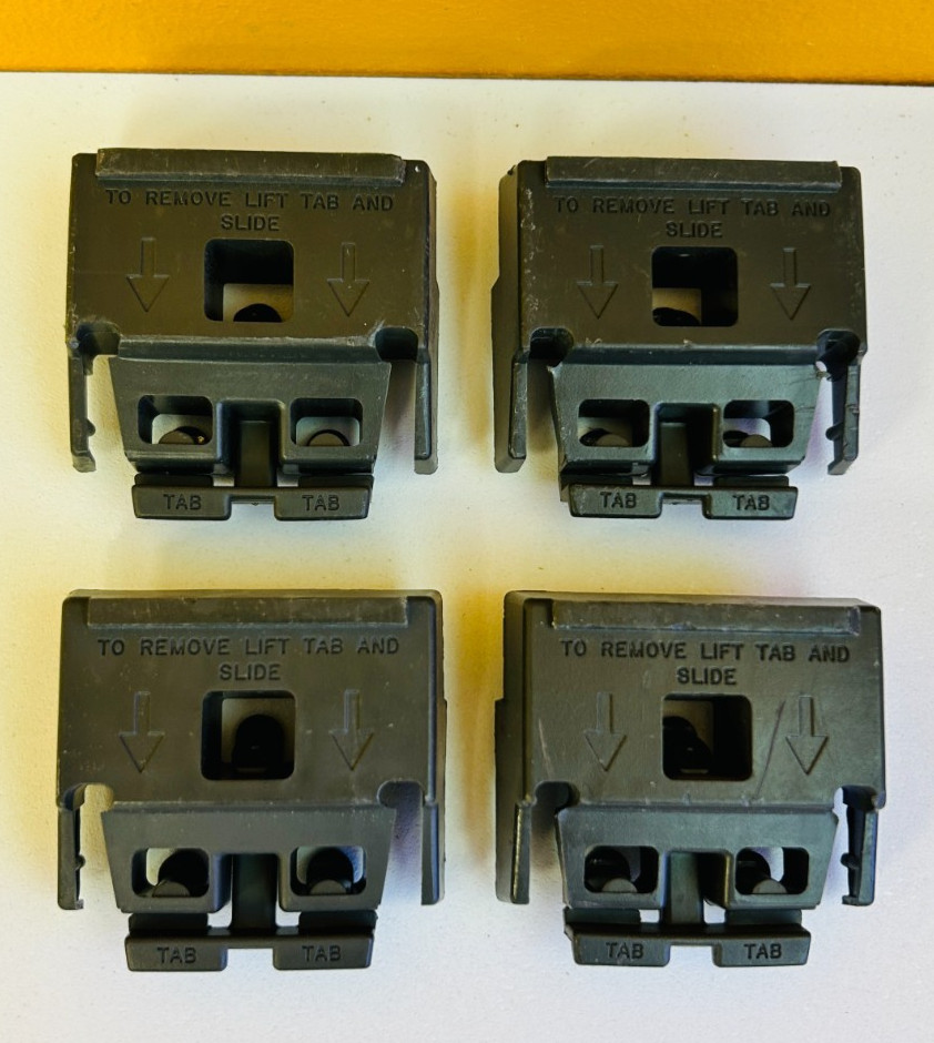 HP Agilent 5041-7906 (Set of 4) Dark Green, Instrument Foot / Feet Set. Tested!