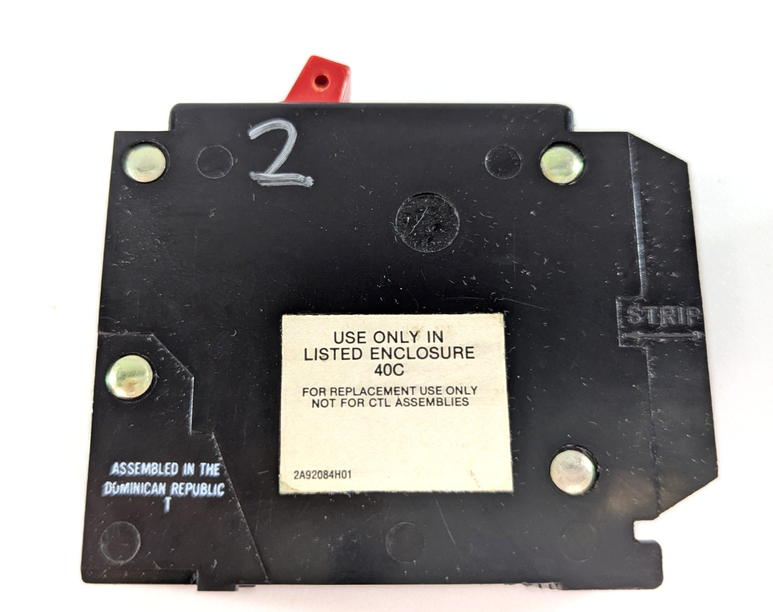 Bryant / Eaton BR tandem 20A/20A circuit breaker FAST SHIPPING BR2020