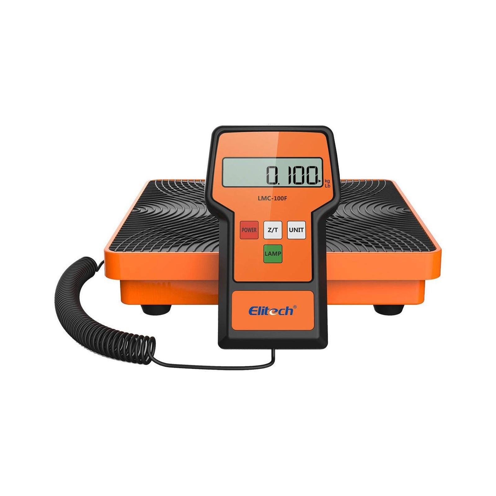 Elitech Refrigerant Scale 110 Lbs – High Precision HVAC Freon Scale with L