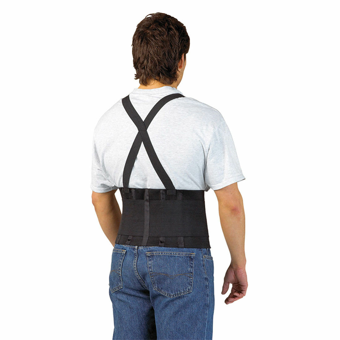 Portwest PW80 8″ Adjustable Secure Safety Work Heavy Lifting Back Support Belt